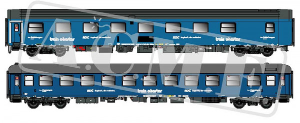 ACME 55391 - RDC Set 2-teilig RDC, mit Schlafwg. Liegewg. E6