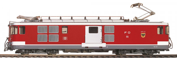 Bemo 1263214 - FO Deh 4/4 54 "Goms" Gepäcktriebwagen