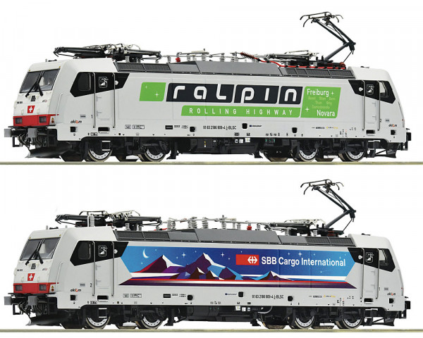 Roco 7510035 - SBB Cargo Ellok BR 186 909-4 "Nightpiercer" Ep.6, Tfname Olimpino", DCC + Sound