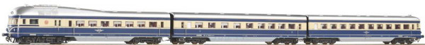 Piko 52270 - BBÖ Dieseltriebwagen Reihe Rh5045 "Blauer Blitz" 3-teilig Ep.3, AC-digital