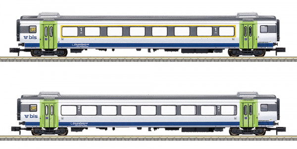 Trix 18294 - BLS Set 2-teilig Schnellzugwagen EWIII Ep.6, "Goldenpassline" Teil 2