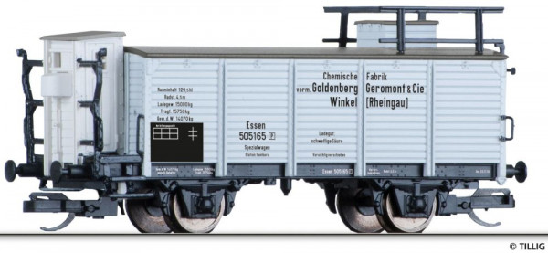 Tillig 95892 - KPEV Säurewagen "Chem. Fabrik Goldenberg,Geromont & Cie. Winkel" Ep.1