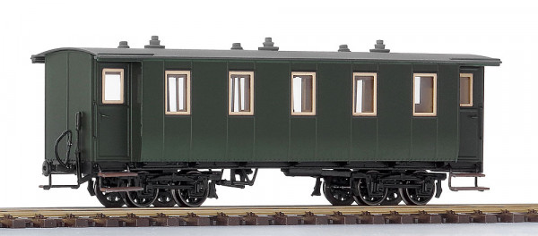 Weinert 6295 - HSA-Personenwagen mit Flachdach und geschlossenen Bühnen