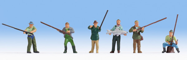 Noch 15892 - Angler 6 Figuren