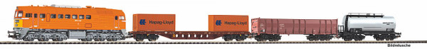 Piko 57036 - S-Set Güterzug MAV M62 + 3x Wagen V A-Gleis & B