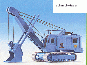 Kibri 19100 - MENCK Bagger mit Hochloeffel