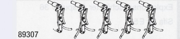 Weinert 89307 - Bremsen BR 85 5Paar