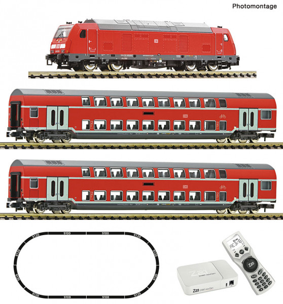 Fleischmann 5170006 - DB-AG Z21 start newGen Startset Diesellok BR 245+RE DCC E6