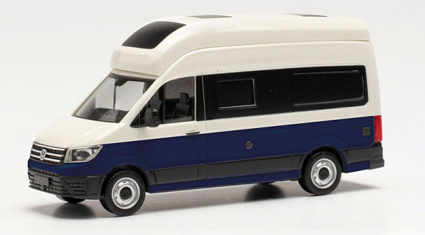 Herpa 096294-002 - VW Crafter Grand California, candywhite / deep ocean blue