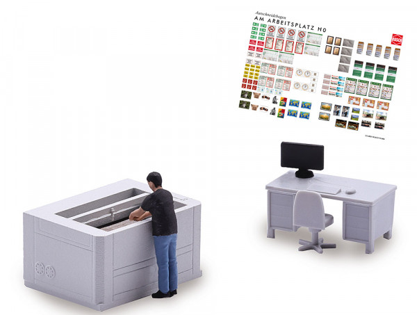 Busch 79904 - Action Set: Lasermaschine