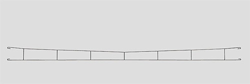 Märklin 70360 - Fahrdraht L= 360,0mm 5 Stück