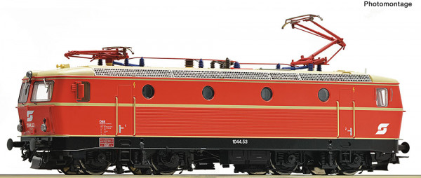 Roco 7510149 - ÖBB Ellok Reihe 1044.53 Ep. 4, niedrige Lüfterreihe, DCC + Sound