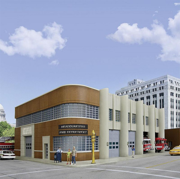 Walthers 533765 - Feuerwehr Hauptquartier, 23,5 x 30 x 14,3 cm
