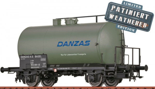 Brawa 50041 - DB Kesselwagen 2-achsig Z Ep.4, "Danzas", patiniert