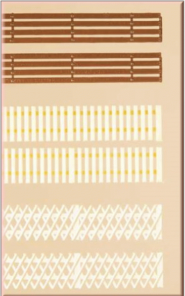Auhagen 42557 - Holzzäune