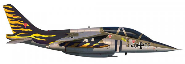 Herpa 580878 - Luftwaffe Alpha Jet A - JaboG 43, Oldenburg - NATO Tiger Meet 1991