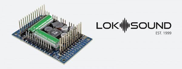 ESU 58513 - Loksound 5.0 DCC/MM/SX/M4 "Leerdecoder", Stiftleisten, Spurweite G, I