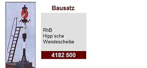 Bemo 4182500 - Hipp`sche Wendescheibe Bausatz