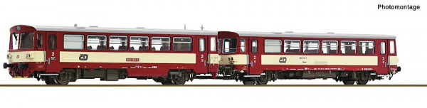 Roco 7780013 - Dieseltriebwagen Rh 810 + Beiwagen CD DC