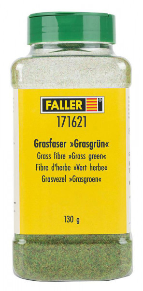 Faller 171621 - Streufasern, grasgrün, 130 g