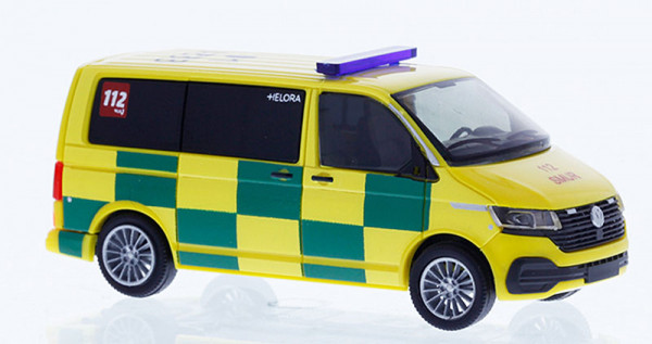Rietze 53964 - Volkswagen T6.1 SMUR 112 (BE)