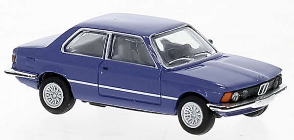 Brekina 24304 - BMW 323i blau, 1975,