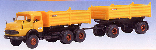 Kibri 14026 - MEILLER Rundhauber Kipperzug 16,2x2,8x3,2 cm