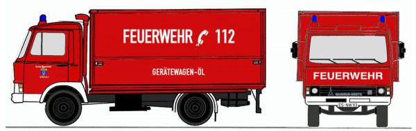 Loewe 4116 - Iveco Zeta 90M5 - GW-ÖL der Fw. Notzingen