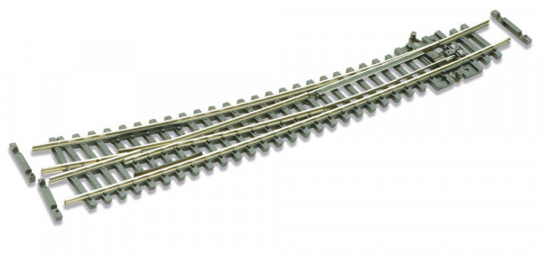 Peco SLE386F - Code 55 Bogenweiche 10* rechts, leitendes Herzstück