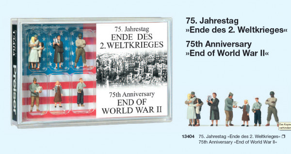 Preiser 13404 - 75. Jahrestag »Ende des 2. Weltkrieges«