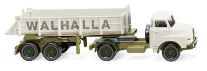 Wiking 067707- MAN Hinterkippersattelzug "Walhalla Kalk"
