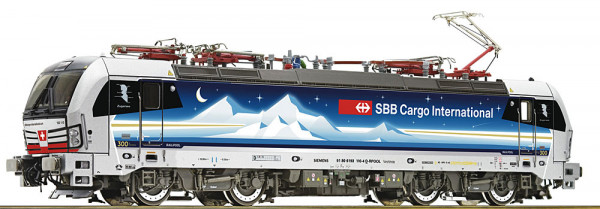Roco 7510038 - SBB Ellok BR 193 110-4 "Goldpiercer" Ep. 6, Taufname "Zugersee", DCC + Sound