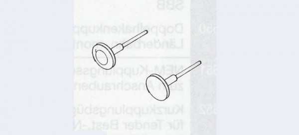 Weinert 8612 - Puffertell.f.Länderbahn. 4,3mm