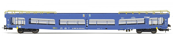 Rivarossi HR4383 - ZSSK Autotransportwagen DDm916 blau Ep. 6, mit Schutzgittern, ZXBenet